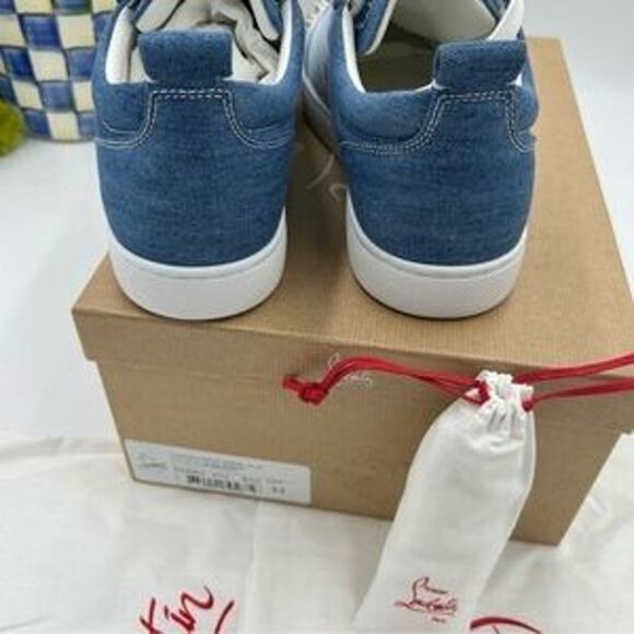 Men's Christian Louboutin, Louis Jr spikes size 44 made in Italy - Picture 14 of 16